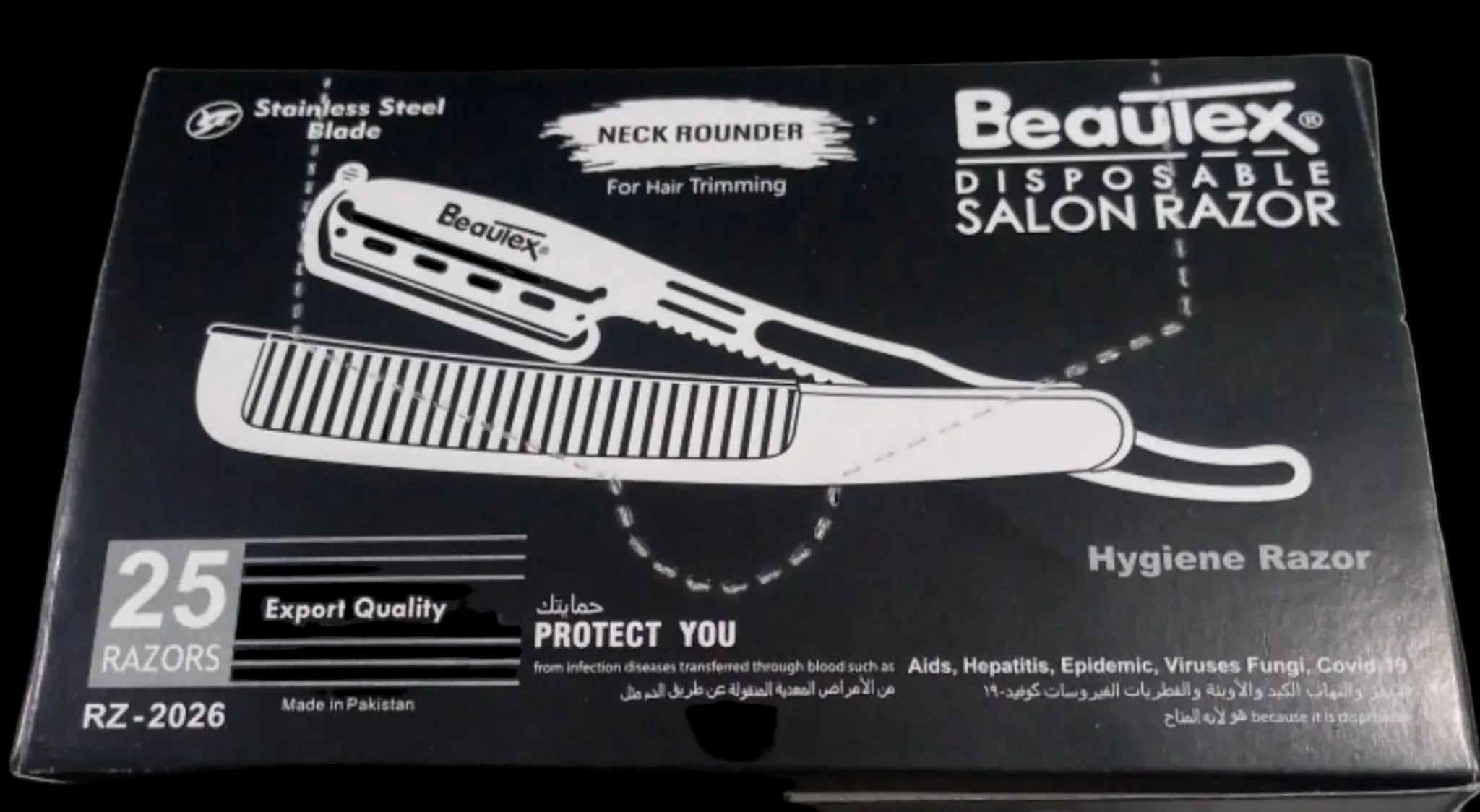 Disposable Razors Black fix Economy F77-05