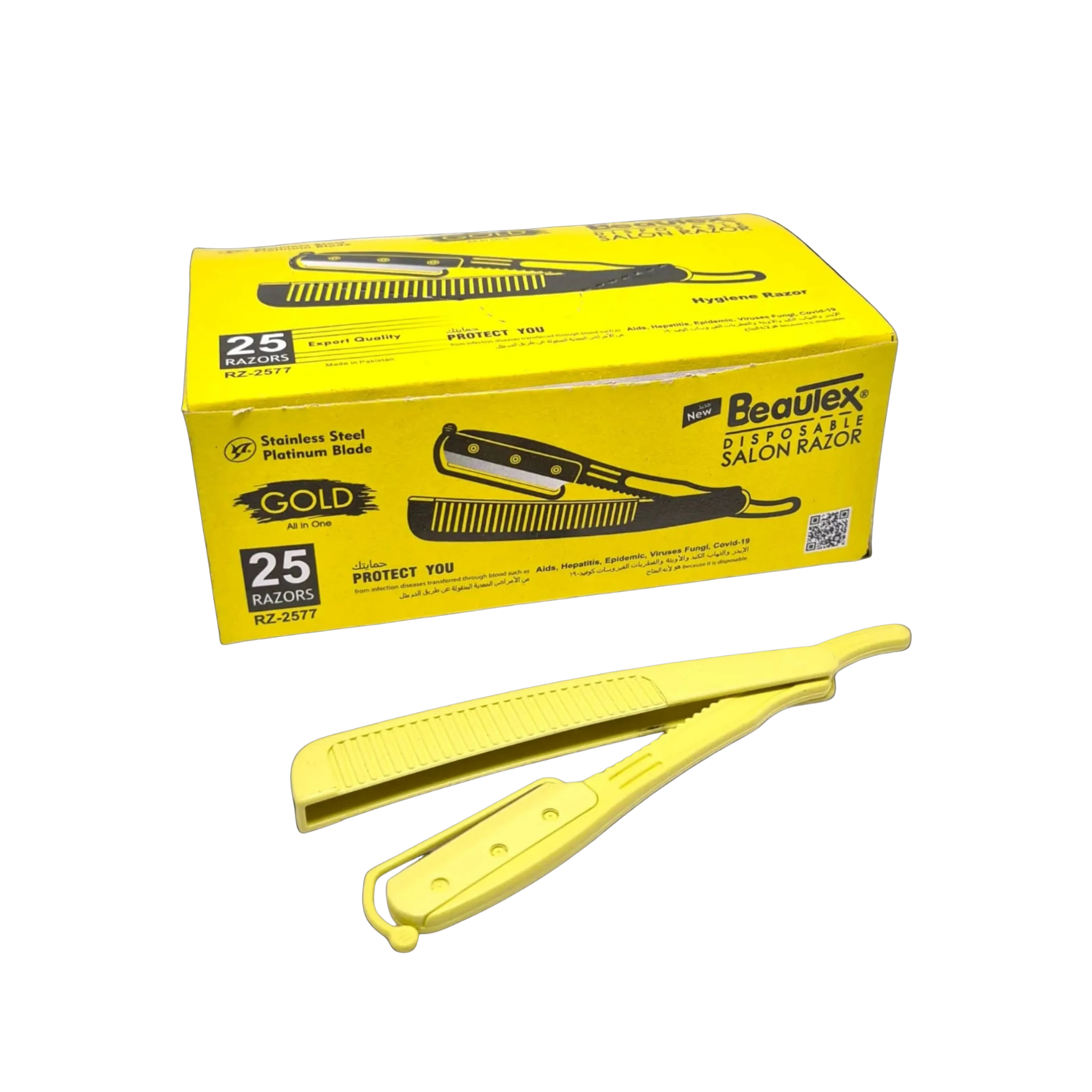 Disposable Razor Gold Pro R77-01 Rivet